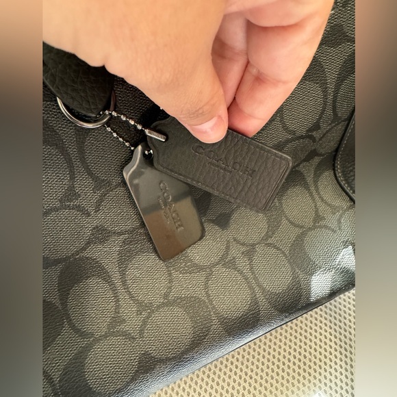 Coach New York Signature Print Sullivan Brief Bag - Picture 5 of 11